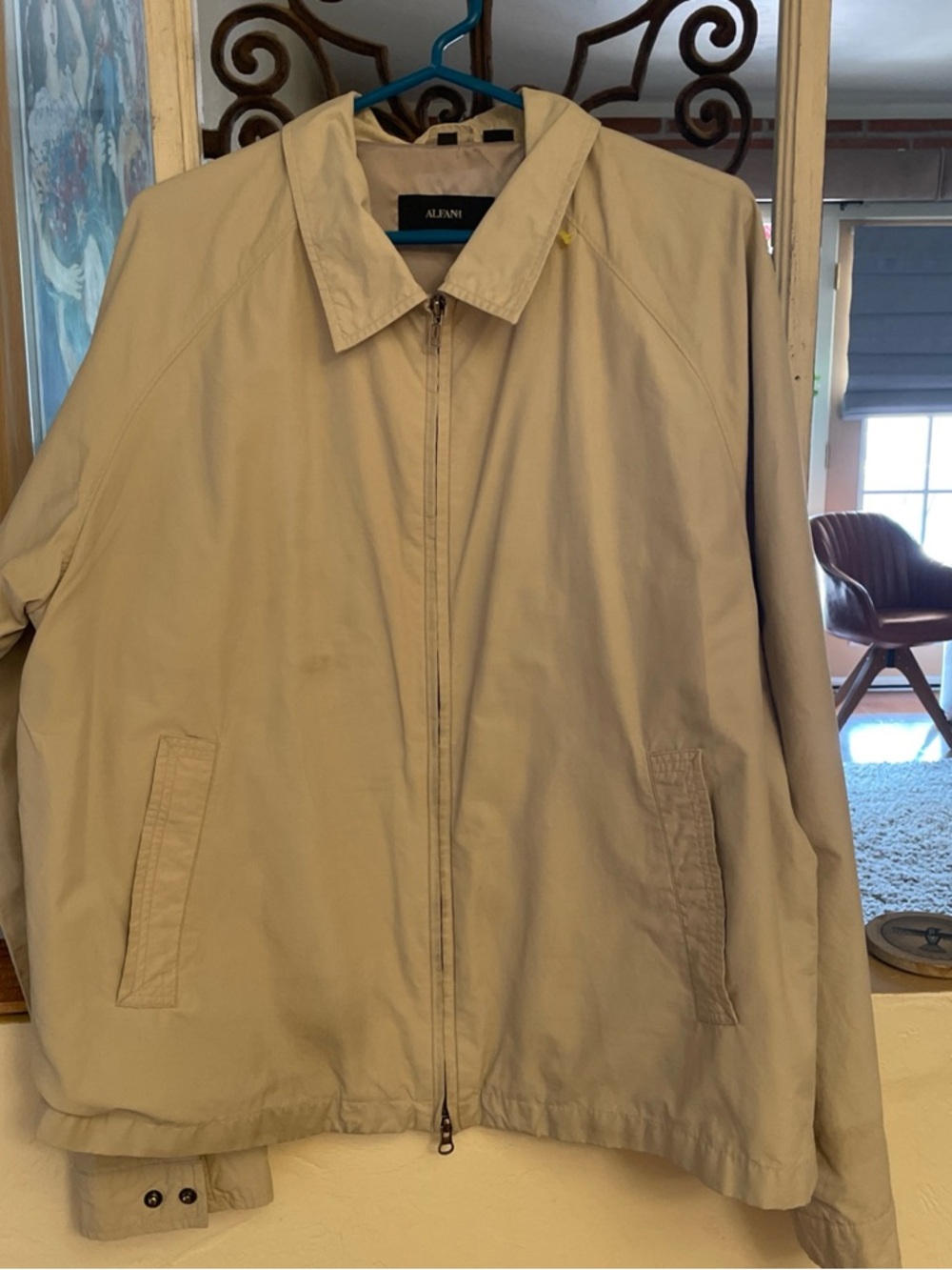 Alfani Lightweight Men's Jacket in Beige-Tan